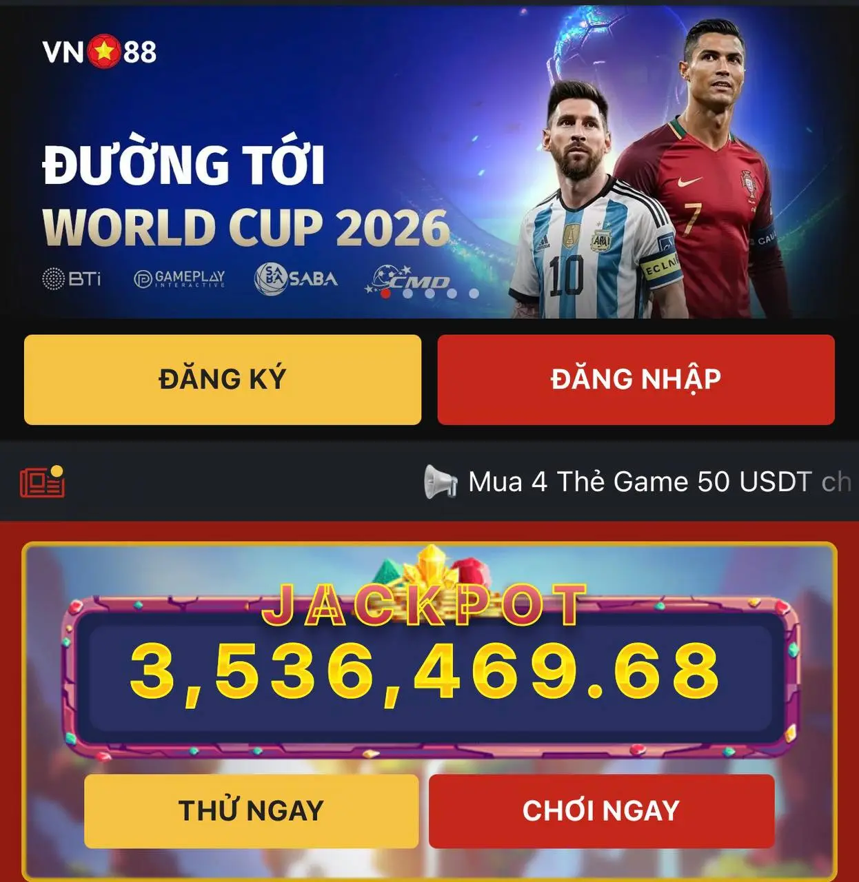 Đăng ký VN88