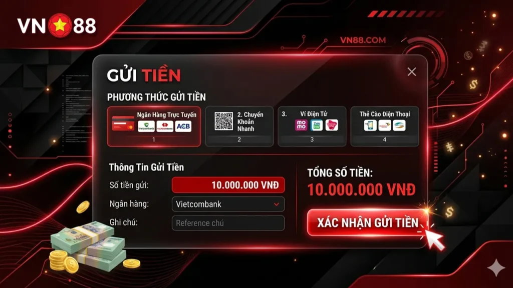 gửi tiền VN88